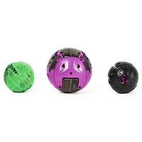 Bakugan Evolutions, Coffret Platinum Power Up Blitz Fox avec Nano Riptide et Nano Fury