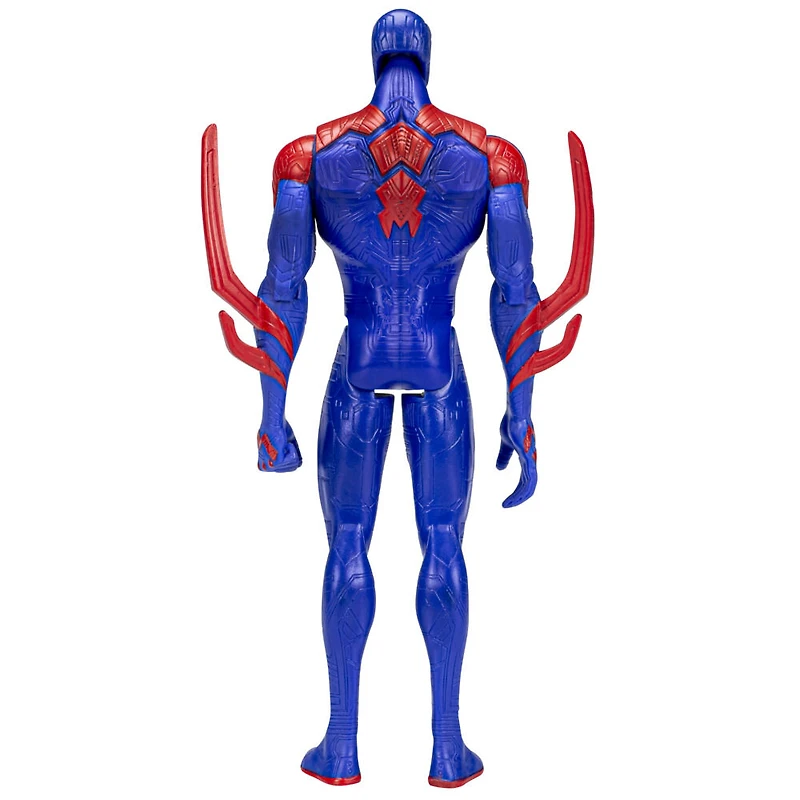 Marvel Spider-Man: Across the Spider-Verse Spider-Man 2099 Toy, 6-Inch-Scale Action Figure with Laser Blast Accessory, Toys for Kids Ages 4 and Up
