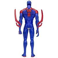 Marvel Spider-Man: Across the Spider-Verse Spider-Man 2099 Toy, 6-Inch-Scale Action Figure with Laser Blast Accessory, Toys for Kids Ages 4 and Up