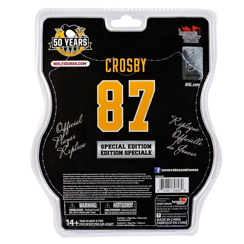 LNH figurine 6-pouces - Sidney Crosby Série Signature