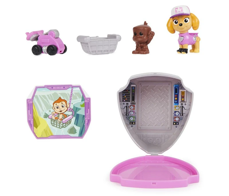 PAW Patrol, Big Truck Pups Skye Action Figure with Clip-on Rescue Drone