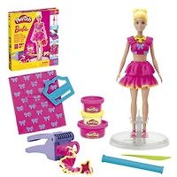 Play-Doh Barbie Dentelles et noeuds, coffret de pâte à modeler