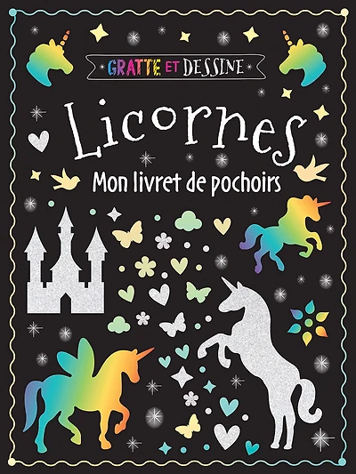 Gratte et dessine : Licornes - Édition française