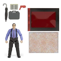 DC Comics, Figurine articulée The Penguin de 10 cm avec 3 accessoires et une carte mystère