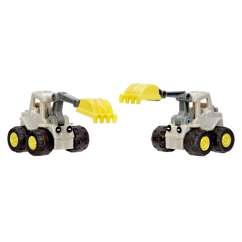 Let's Go Cozy Coupe 3pk Construction Mini Push and Play Vehicle