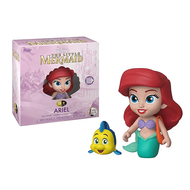 Figurine en vinyle Ariel de Little Mermaid par Funko 5 Star!