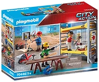 Ouvriers avec échafaudage - Playmobil
