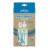 Dr. Brown's Options+ Narrow Glass Bottle 8oz, 2-Pack