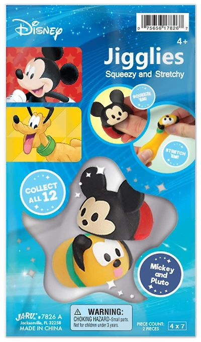 Disney Jiggly 2pk - Mickey / Pluto