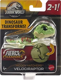 JW  Transformation Féroce  Éclosions cachées uf en Vélociraptor