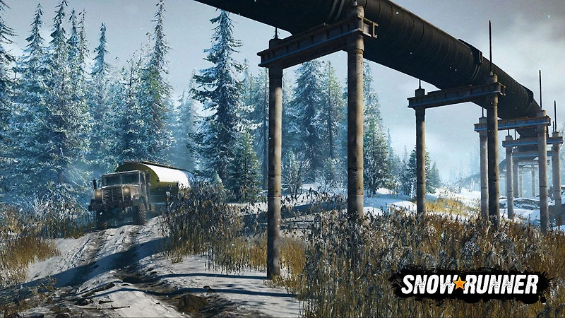 PlayStation 4 Snowrunner a Mudrunner Game
