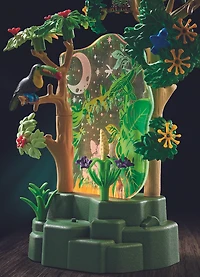 Playmobil - Kapokier avec effets sonores de la forêt tropicale