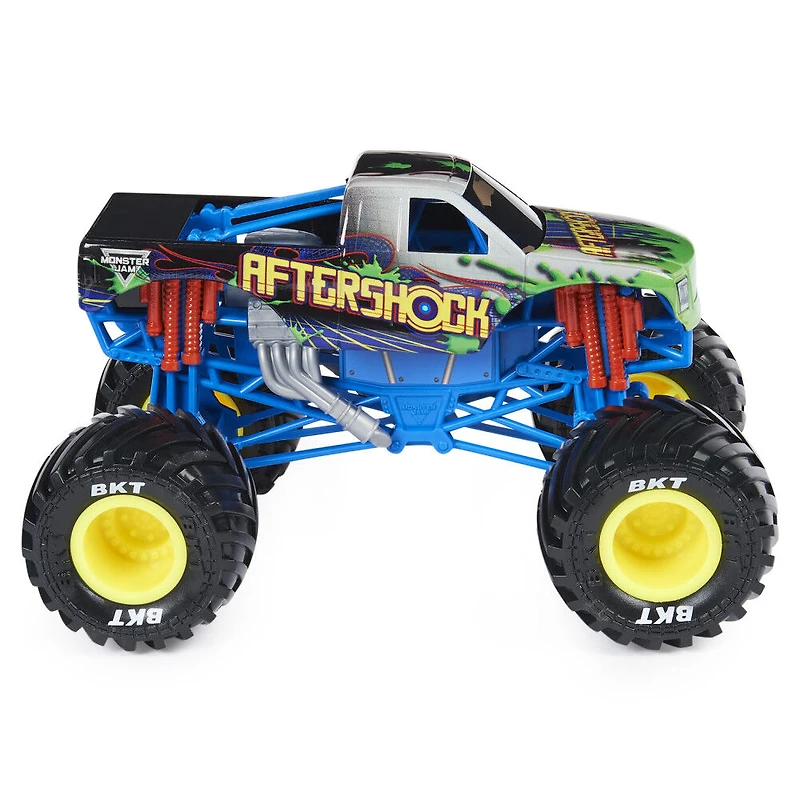 Monster Jam, Monster truck Aftershock officiel, véhicule en métal moulé à collectionner