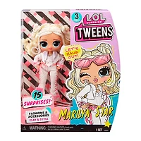 Poupée-mannequin LOL Surprise Tween de la série 3, Marilyn Star, avec 15 surprises