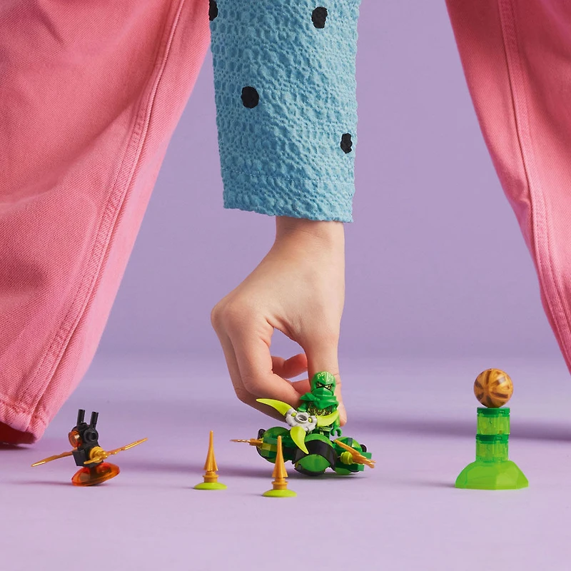 LEGO NINJAGO La vrille Spinjitzu puissante du dragon de Lloyd 71779 Ensemble de jeu de construction (56 pièces)