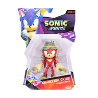 Figurine Sonic Prime de 5 pouces - Gnarly Knuckles 