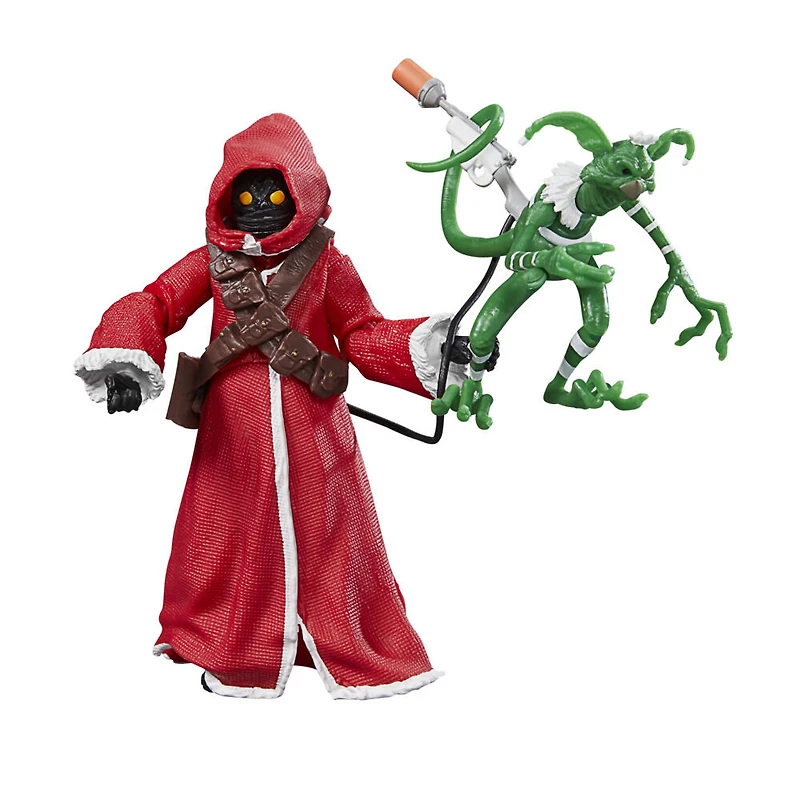 Star Wars The Black Series, Jawa et Salacious B. Crumb (Holiday Edition), figurines Star Wars, échelle de 15 cm