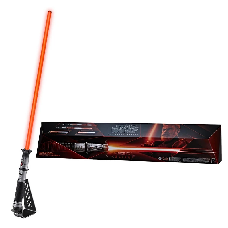 Star Wars The Black Series sabre laser Force FX Elite de Baylan Skoll