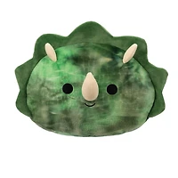 Squishmallows Stackables 12" - Trey le tricératops vert texturé