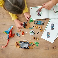 LEGO NINJAGO Le temple du dragon ninja71759 Ensemble de construction (161 pièces)