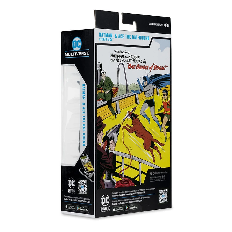 DC Multiverse Batman & Ace the Bat-Hound (Silver Age) 7" Action Figure