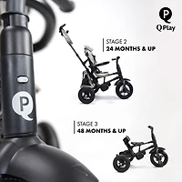 Rito Plus Folding Stroller /Trike Grey