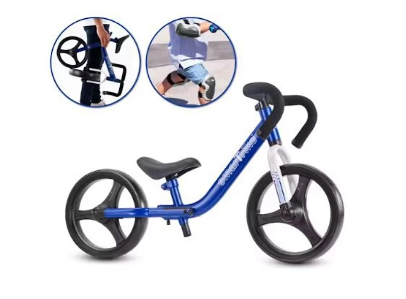 Smartrike Blude Folding Balance Bike with Safety Gear