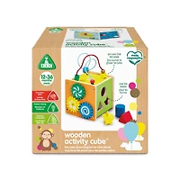 Early Learning Centre Mini Wooden Activity Cube - R Exclusive
