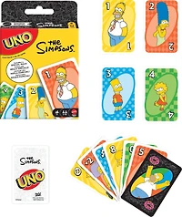 UNO-Jeu de cartes Les Simpsons-pour petits et grands