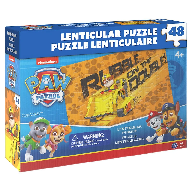 PAW Patrol 48-Piece Lenticular (3-D) Puzzle