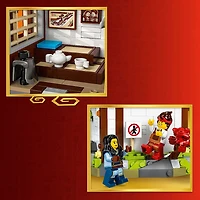 LEGO NINJAGO Four Weapons Blacksmith 15th Anniversary Building Toy for Kids, Ages 14+ - 71858