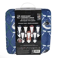 Couverture à capuchon portable des Canucks de Vancouver de la LNH