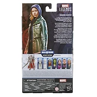 Marvel Legends Series, figurine de collection Sharon Carter de 15 cm MCU Disney+, 4 accessoires et 2 pièce Build-a-Figure