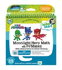 LeapFrog LeapStart 3D Moonlight Hero Math with PJ Masks - Livre d'activité - Édition anglaise - Édition anglaise