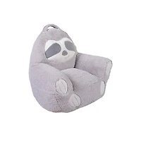 Chaise en peluche pour tout-petits Cuddo Buddies - Paresseux