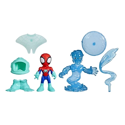 Marvel Spidey et ses Amis Extraordinaires Water-Webs, figurines Spidey et Hydro-Man