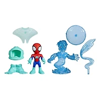 Marvel Spidey et ses Amis Extraordinaires Water-Webs, figurines Spidey et Hydro-Man