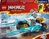 LEGO NINJAGO Zane's Ice Motorcycle Toy with 1 Minifigure, 71816