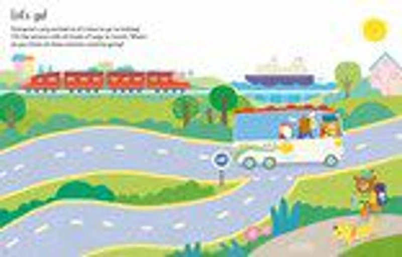 First Sticker Book Holiday - English Edition