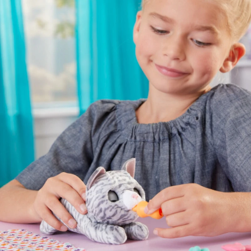 furReal Newborns, Chaton, peluche animatronique interactive, animal électronique