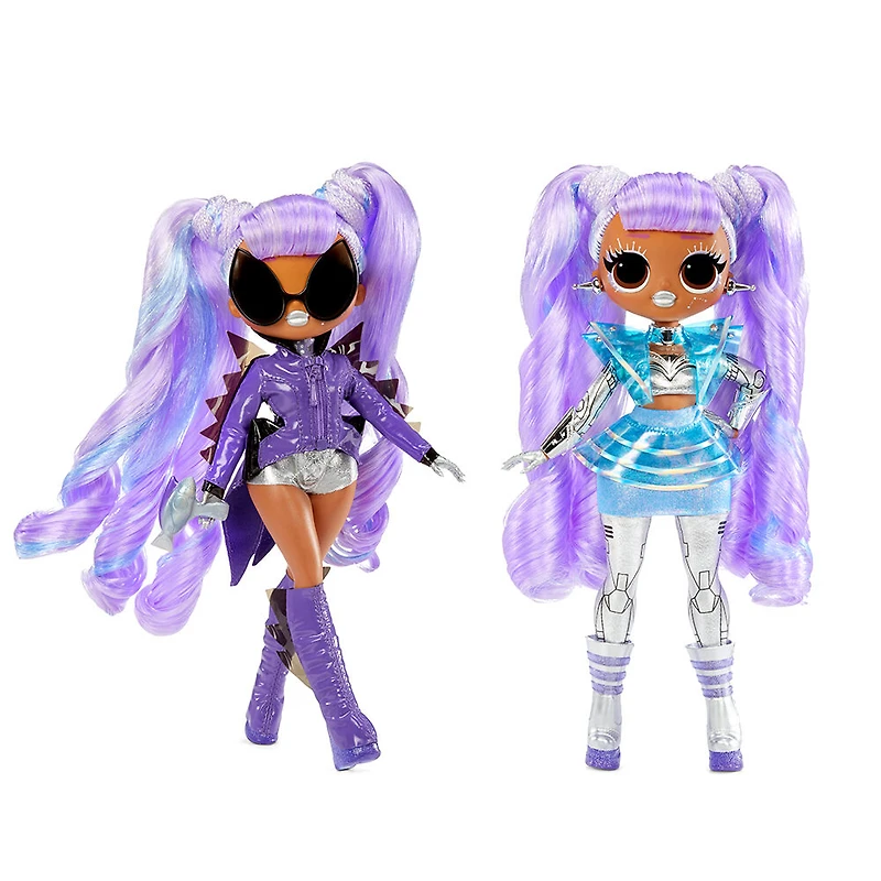 Poupée-mannequin LOL Surprise OMG Movie Magic, Gamma Babe, avec 25 surprises incluant 2 tenues tendance, lunettes 3D, accessoires de cinéma et jouet réutilisable