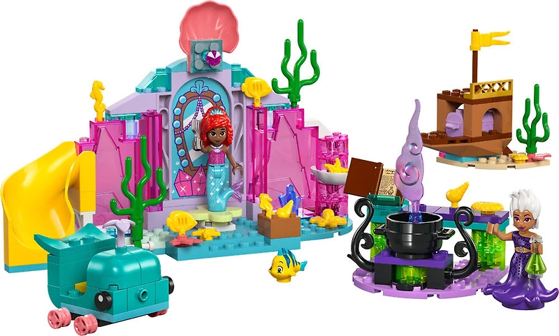 LEGO Princesses Disney La grotte de cristal d'Ariel 43254