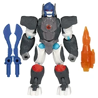 MixMashers Transformers, figurine personnalisable Optimus Primal à mélanger et combiner avec accessoires