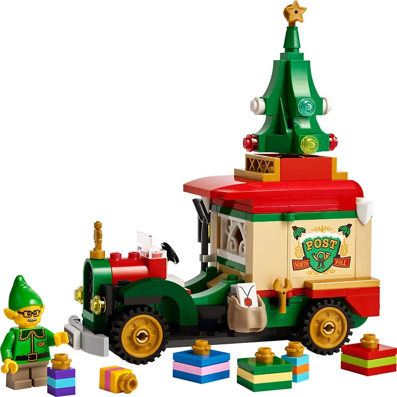 LEGO Santa's Delivery Truck Building Toy for Kids - Christmas Craft for Girls & Boys, Ages 8+ - 40746