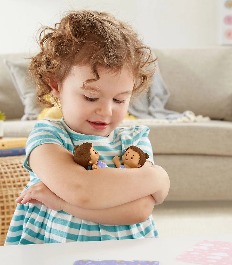 Fisher-Price - Little People - Bébés - Jumelles Câlines