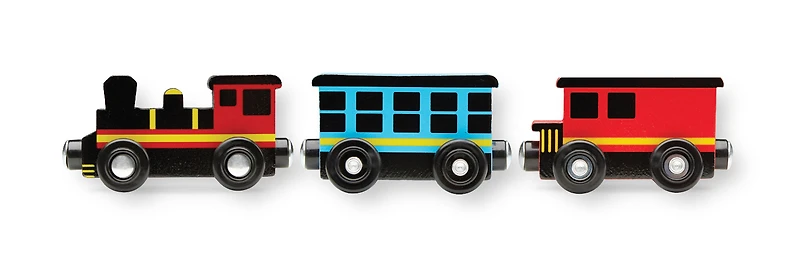 Tapis de train autour des rails de Melissa & Doug