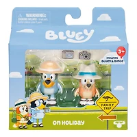 Bluey Holiday S11 Figurine 2Pk En Vacances