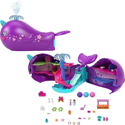 Polly Pocket-Coffret Bateau les Aventures du Narval