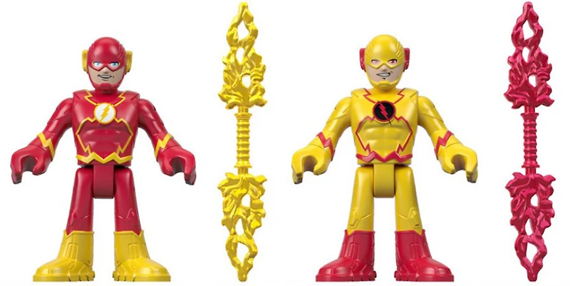 Fisher-Price - Imaginext - DC Super Friends - Flash et Anti-Flash - Édition anglaise