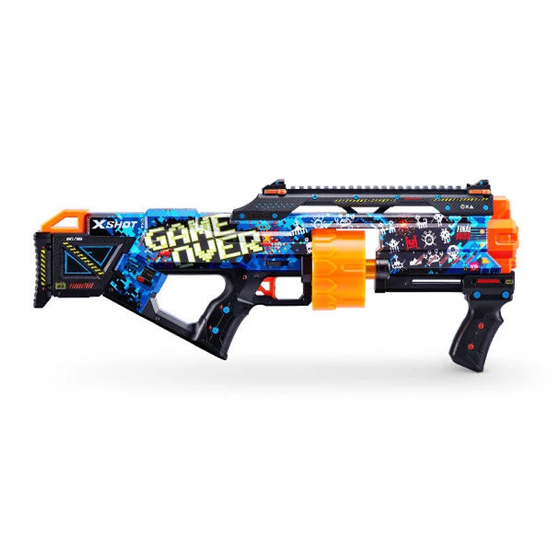 X-Shot Skins Last Stand Dart Blaster - Game Over (16 fléchettes) par ZURU